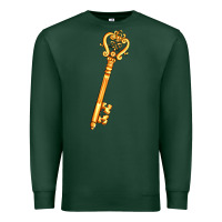 Sports Green love key Premium Sweatshirt - AdoDesignShop