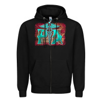 Black physician medical symbol assistant nurse background Zipper Hoodie - BarkalooDesign