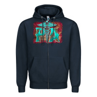 Navy physician medical symbol assistant nurse background Zipper Hoodie - BarkalooDesign