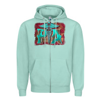 Seafoam physician medical symbol assistant nurse background Zipper Hoodie - BarkalooDesign