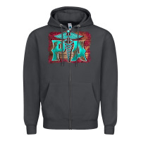 Smoke physician medical symbol assistant nurse background Zipper Hoodie - BarkalooDesign