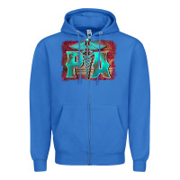 True Royal physician medical symbol assistant nurse background Zipper Hoodie - BarkalooDesign