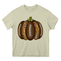 Mossy American Football Pumpkin Heavy Core Tee - texasbilliewilder