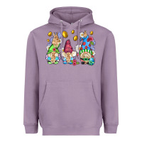 Lavender easter gnome with eggs Heavyweight Hoodie - AdoDesignShop