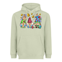 Matcha easter gnome with eggs Heavyweight Hoodie - AdoDesignShop