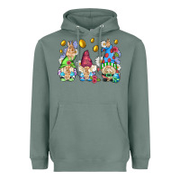 Sage easter gnome with eggs Heavyweight Hoodie - AdoDesignShop