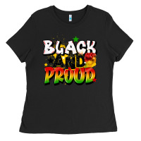 Black black and proud Ladies Tee - CowGirlArtShop