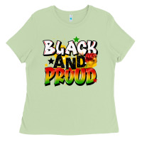 Matcha black and proud Ladies Tee - CowGirlArtShop