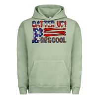 Pigment Oil Green batter up preschool Urban Hoodie - JahusDesignShop