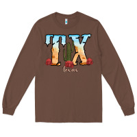 Chestnut texas cactus Long Sleeve Tee - RanaPortraitStore