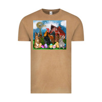 Farm Animals 20oz Vintage Tee | Teevron