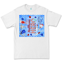 White healthcare hero Premium Tee - TumblerDesignByShophia