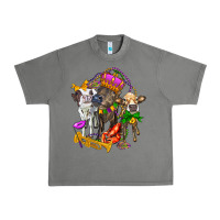 Tornado little cows and mardi gras party olivia Urban Heavy Tee - OliviaCreatesArt