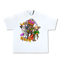 White little cows and mardi gras party olivia Urban Heavy Tee - OliviaCreatesArt