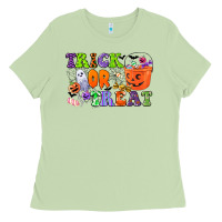 Trick Or Treat Ladies Tee | Teevron