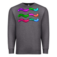 Charcoal Heather worm jelly Premium Sweatshirt - AdoDesignShop