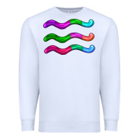 White worm jelly Premium Sweatshirt - AdoDesignShop