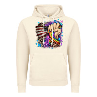 Vintage Artic LGBTQ+ and American flag Vintage Hoodie - FaDigitalArtStudio
