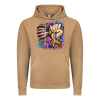 Vintage Camel LGBTQ+ and American flag Vintage Hoodie - FaDigitalArtStudio