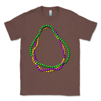 Chestnut mardi gras beads Classic Tee - CowGirlArtShop