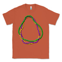Copper mardi gras beads Classic Tee - CowGirlArtShop