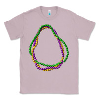 Lilac mardi gras beads Classic Tee - CowGirlArtShop