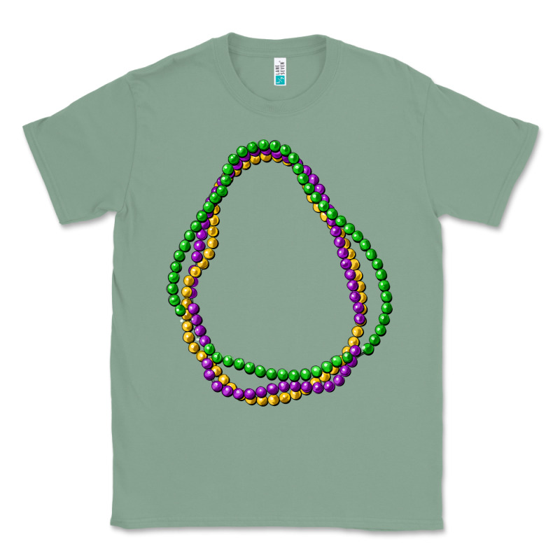 Mardi Gras Beads Classic Tee by CowGirlArtShop | Teevron