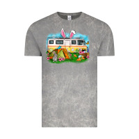 Cloud Rock Easter Day camper Vintage Tee - OliviaCreatesArt