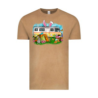 Vintage Camel Easter Day camper Vintage Tee - OliviaCreatesArt