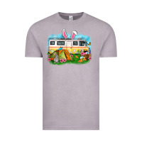 Vintage Zinc Easter Day camper Vintage Tee - OliviaCreatesArt