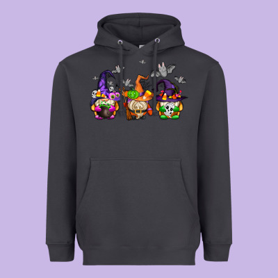 Halloween Gnomes Heavyweight Hoodie Designed By Adodesignshop