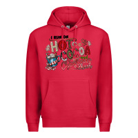 Cardinal I Run Hot Cocoa And Christmas Cheer Premium Hoodie - CowhideDigitalArt