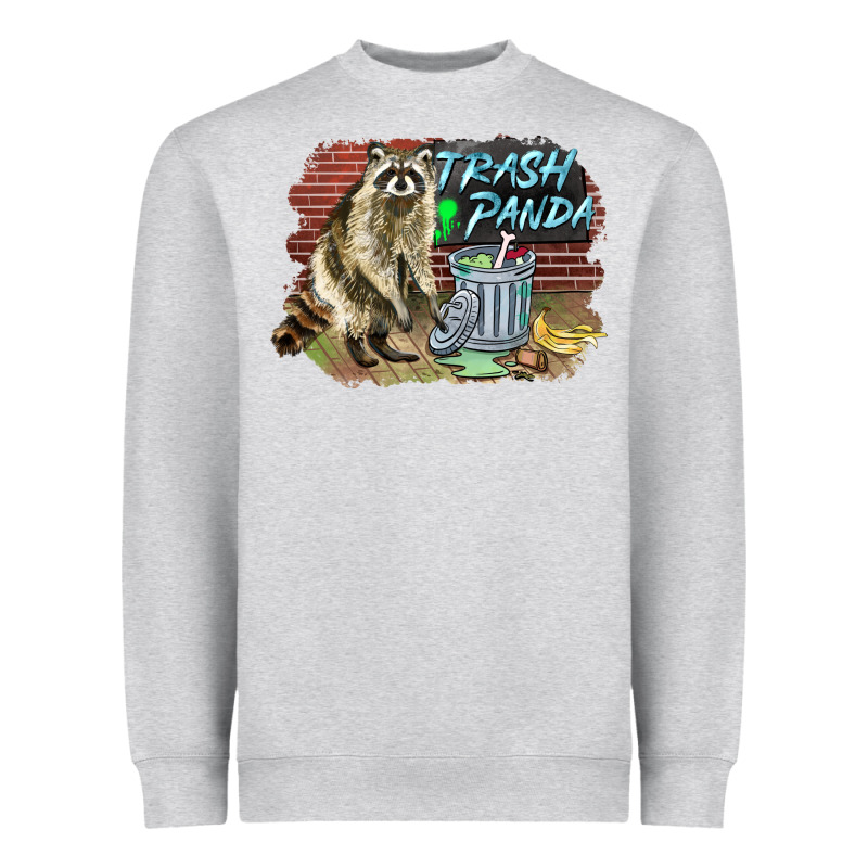 Raccoon Trash Panda Heavyweight Sweatshirt by BarkalooDesign | Teevron