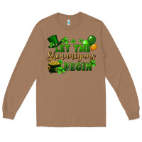 Toasted Coconut Let the shenanigans begin St. Patricks Day Long Sleeve Tee - FaDigitalArtStudio