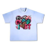 Grape Ice rt respiratory therapist hearts Urban Heavy Tee - Jasminsmagicworld