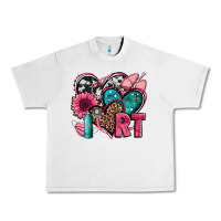 Lunar Rock rt respiratory therapist hearts Urban Heavy Tee - Jasminsmagicworld