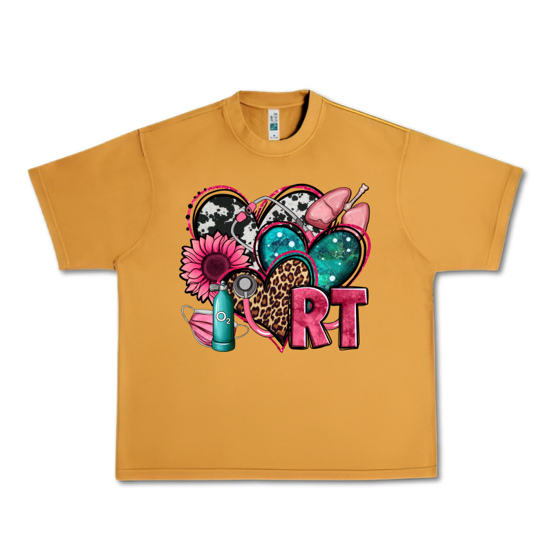 Rt Respiratory Therapist Hearts Urban Heavy Tee by Jasminsmagicworld | Teevron