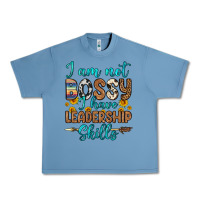 Pebble Blue i am not bossy i have leadership skills Urban Heavy Tee - OliviaCreatesArt