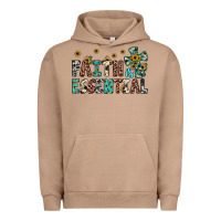 Pigment Burro faith is essential Urban Hoodie - JahusDesignShop