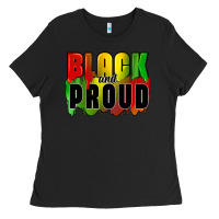 Black black and proud Ladies Tee - CowGirlArtShop