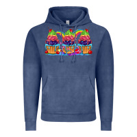 Vintage Denim Pride cupcake Vintage Hoodie - FaDigitalArtStudio
