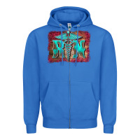 True Royal registered medical symbol nurse background Zipper Hoodie - BarkalooDesign