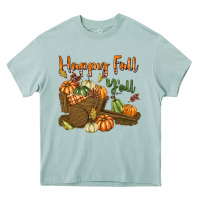 Arona Happy Fall Y'all Heavy Core Tee - texasbilliewilder