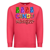 Cardinal candy monster with jelly bear Premium Sweatshirt - AdoDesignShop