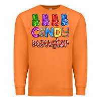 Carrot candy monster with jelly bear Premium Sweatshirt - AdoDesignShop