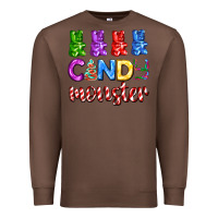 Chestnut candy monster with jelly bear Premium Sweatshirt - AdoDesignShop