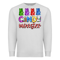 Dove Grey candy monster with jelly bear Premium Sweatshirt - AdoDesignShop