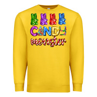 Lemon candy monster with jelly bear Premium Sweatshirt - AdoDesignShop