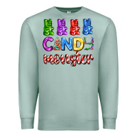 Seafoam candy monster with jelly bear Premium Sweatshirt - AdoDesignShop