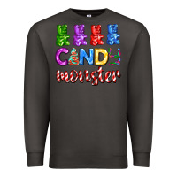 Smoke candy monster with jelly bear Premium Sweatshirt - AdoDesignShop